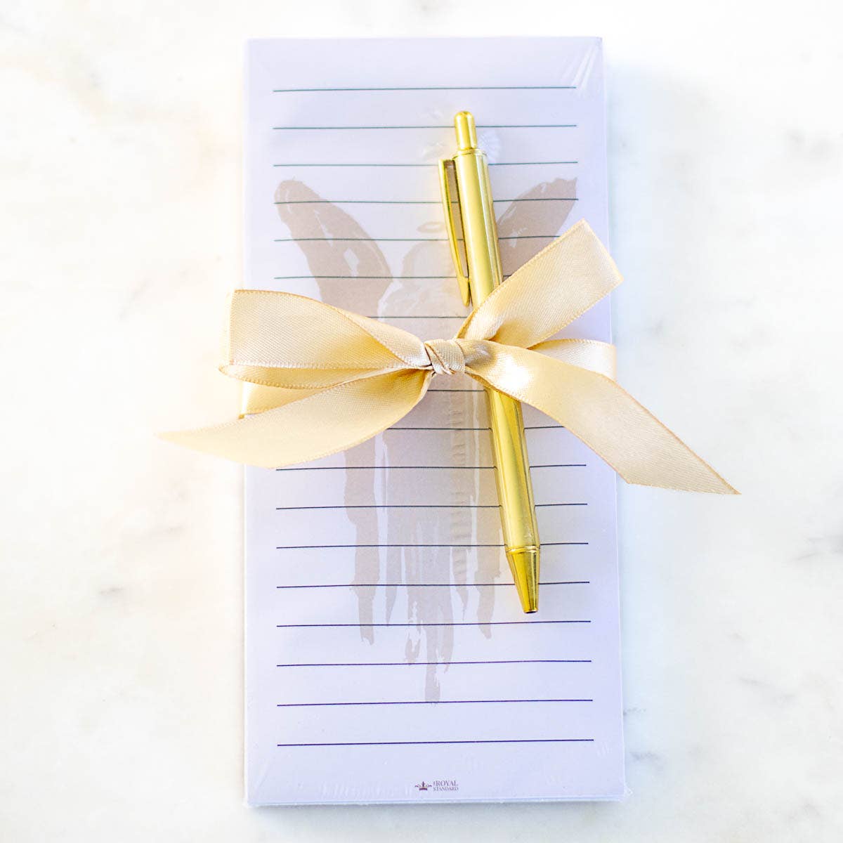 Guardian Angel Notepad Gift Set White/Gold 4x8.5