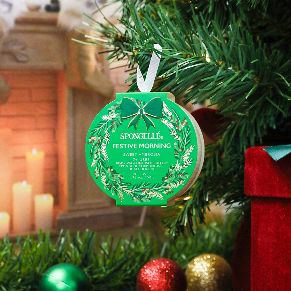 Festive Morning - Sweet Ambrosia Holiday Wreath Body Buffer
