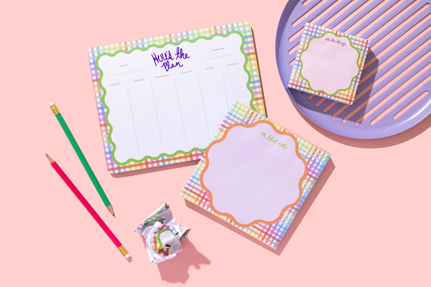 Sticky Notes Pad - "All the Things" - 300 Sheets