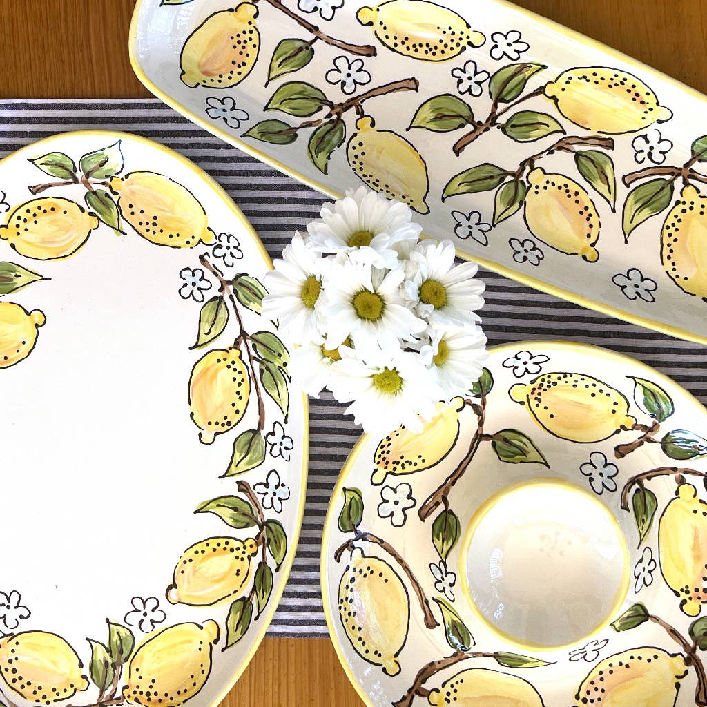 Lemon Oval Platter
