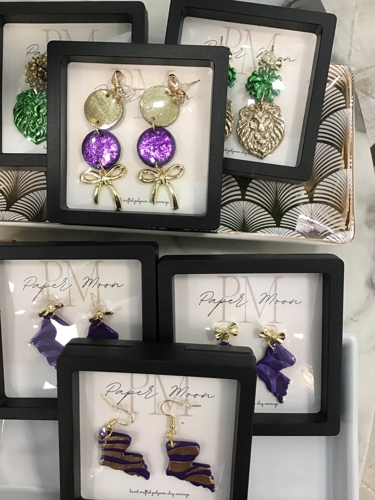 PM Earrings-Paper Moon
