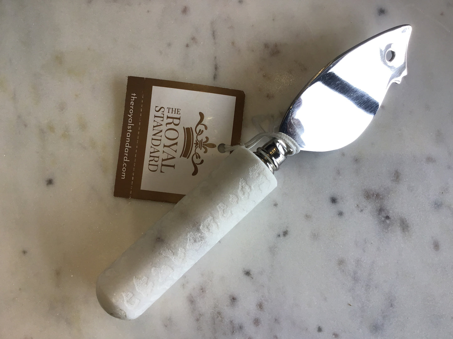 Leopard Print Etched Spreader