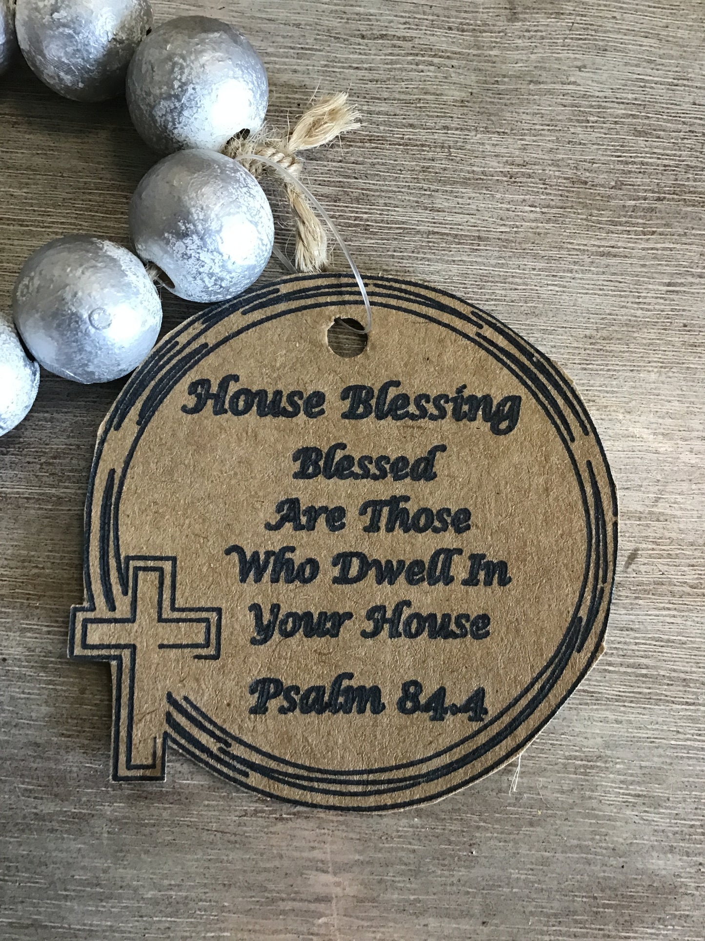 Silver Blessing Beads