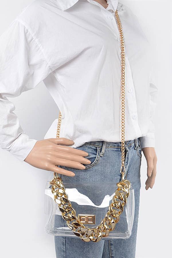 Clear Cross Body Bag