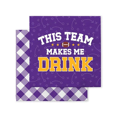 This team makes me drink cocktail napkins- SWIG