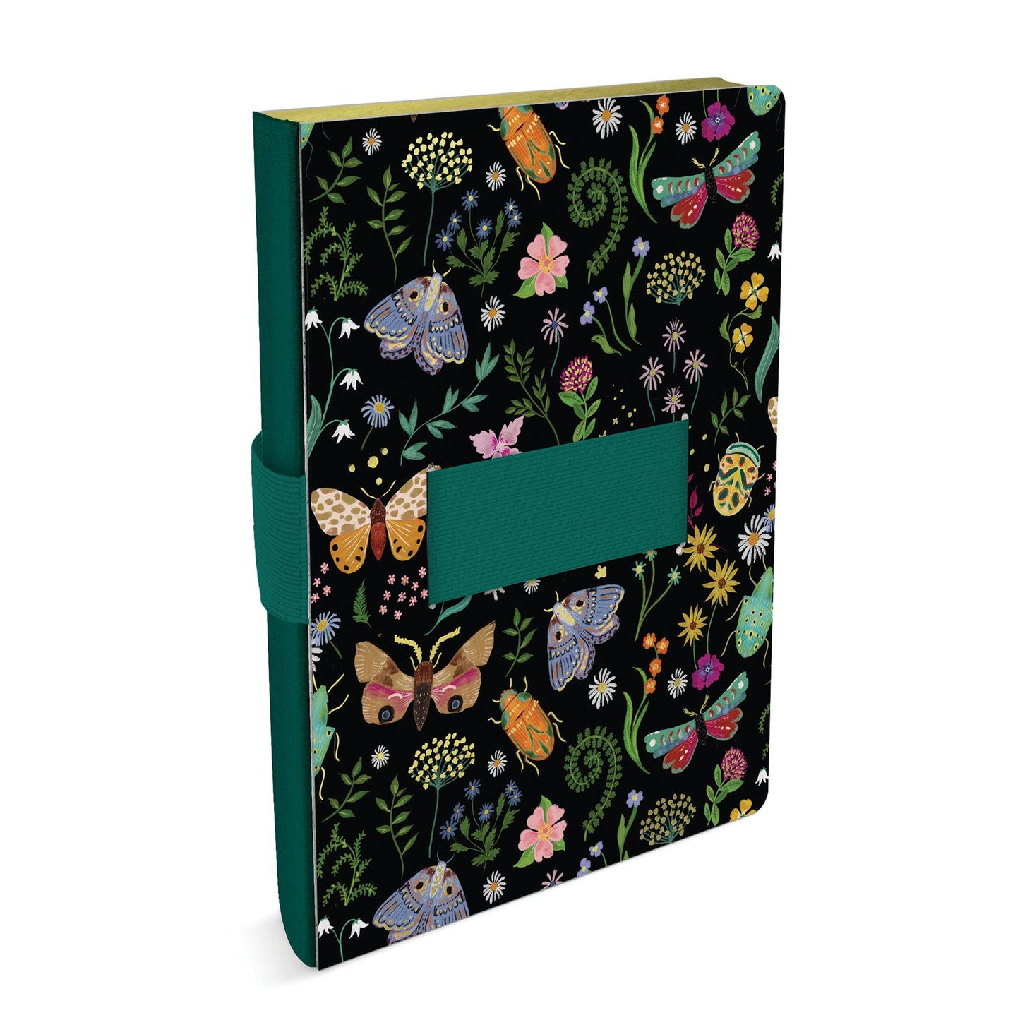 Midnight Garden Casey Notebook with Phone Loop