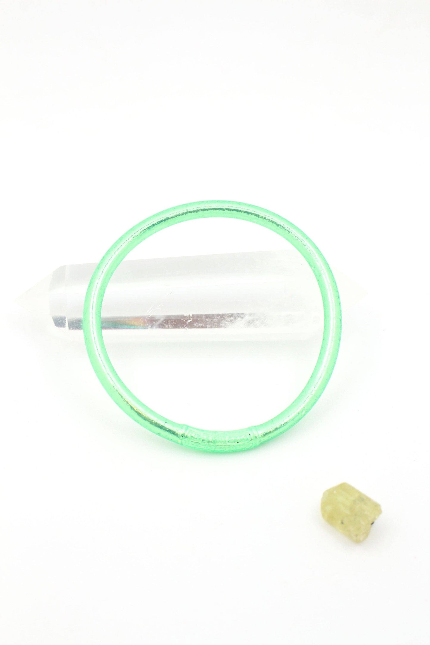 Single Rainbow Thai Buddhist Temple Bracelet, Mantra Bangle