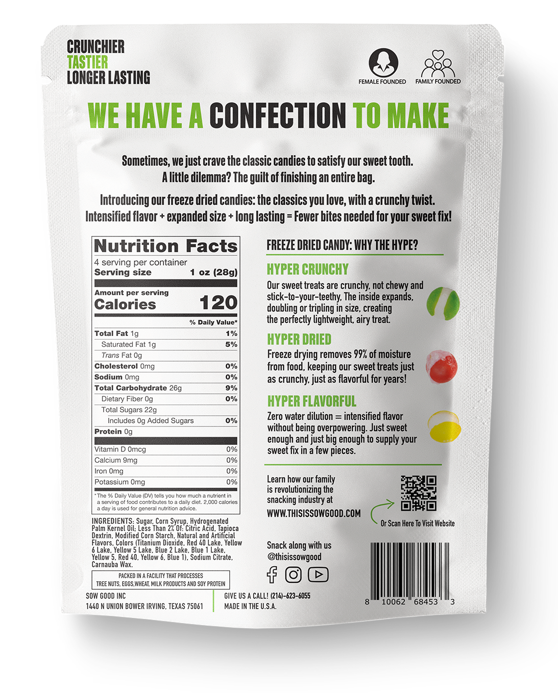 Freeze Dried Rainbow Bites