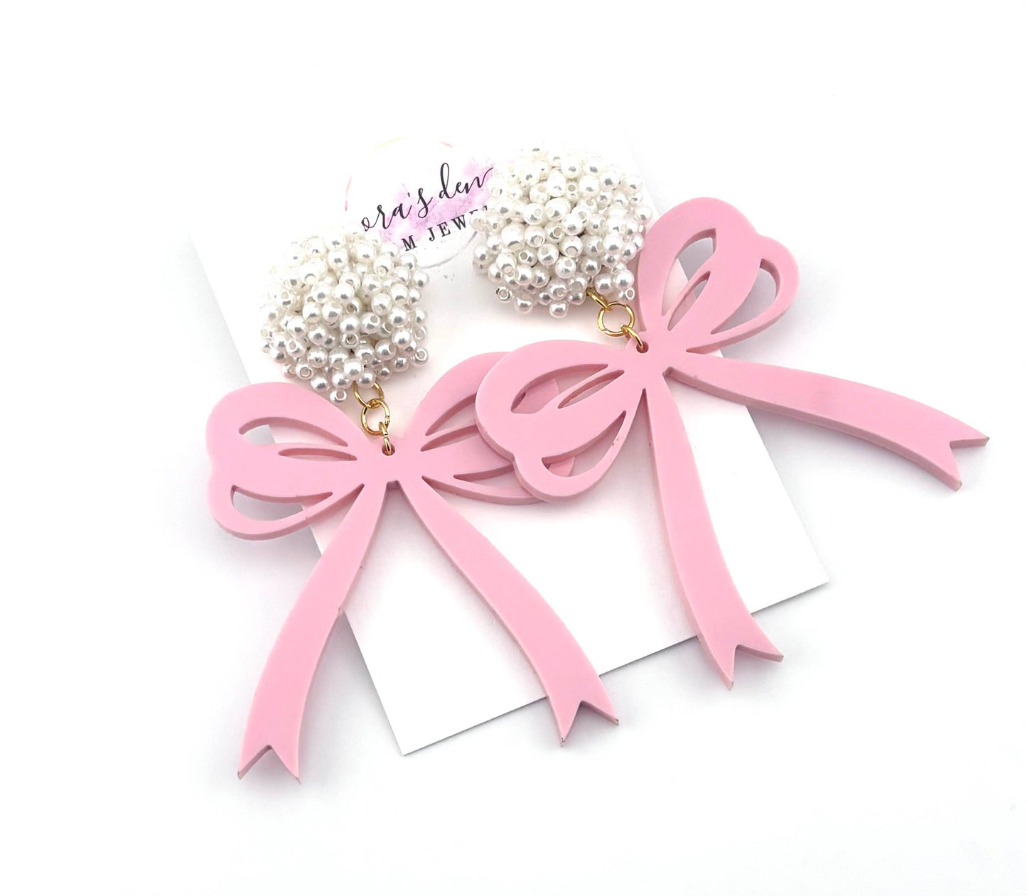 Large Bow Earrings