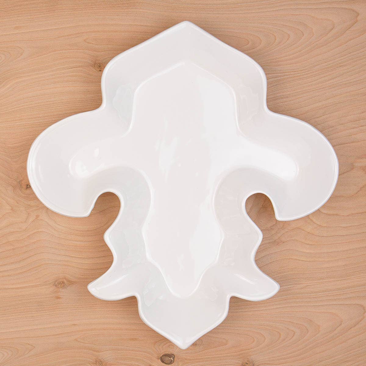 LaFleur Shaped Platter White 16"