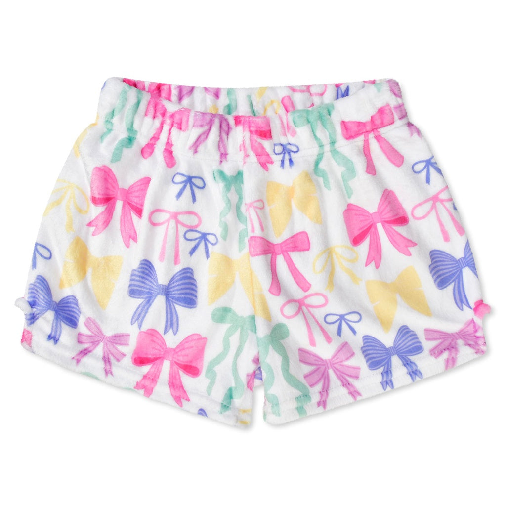 BP Pretty Bows Plush Shorts YXS (4-6)