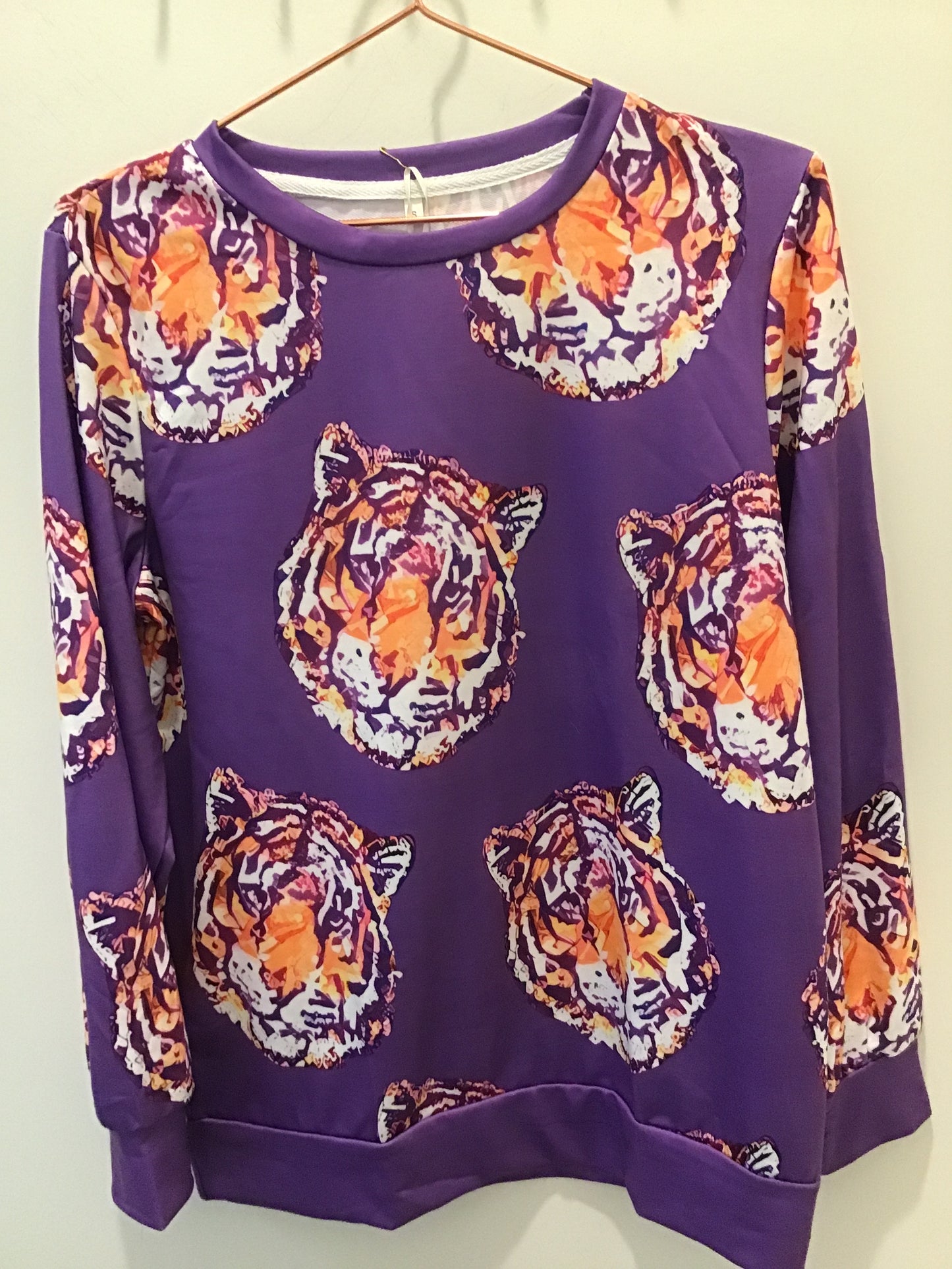 LPA Tiger Long Sleeve Shirt (Purple)
