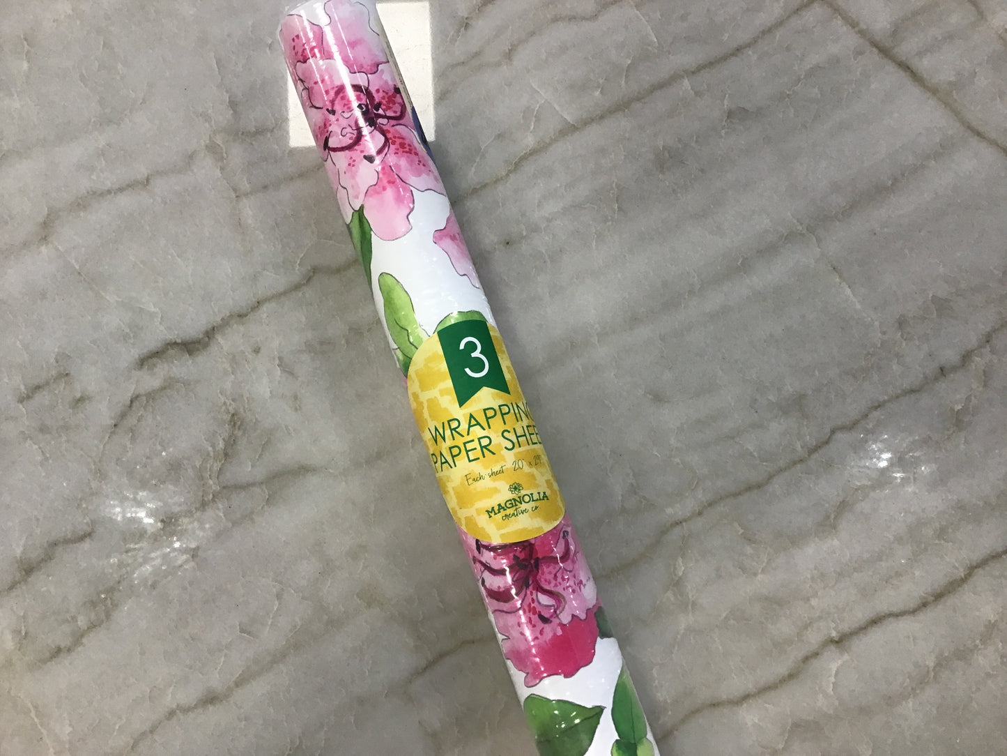 GG Magnolia Wrapping Paper