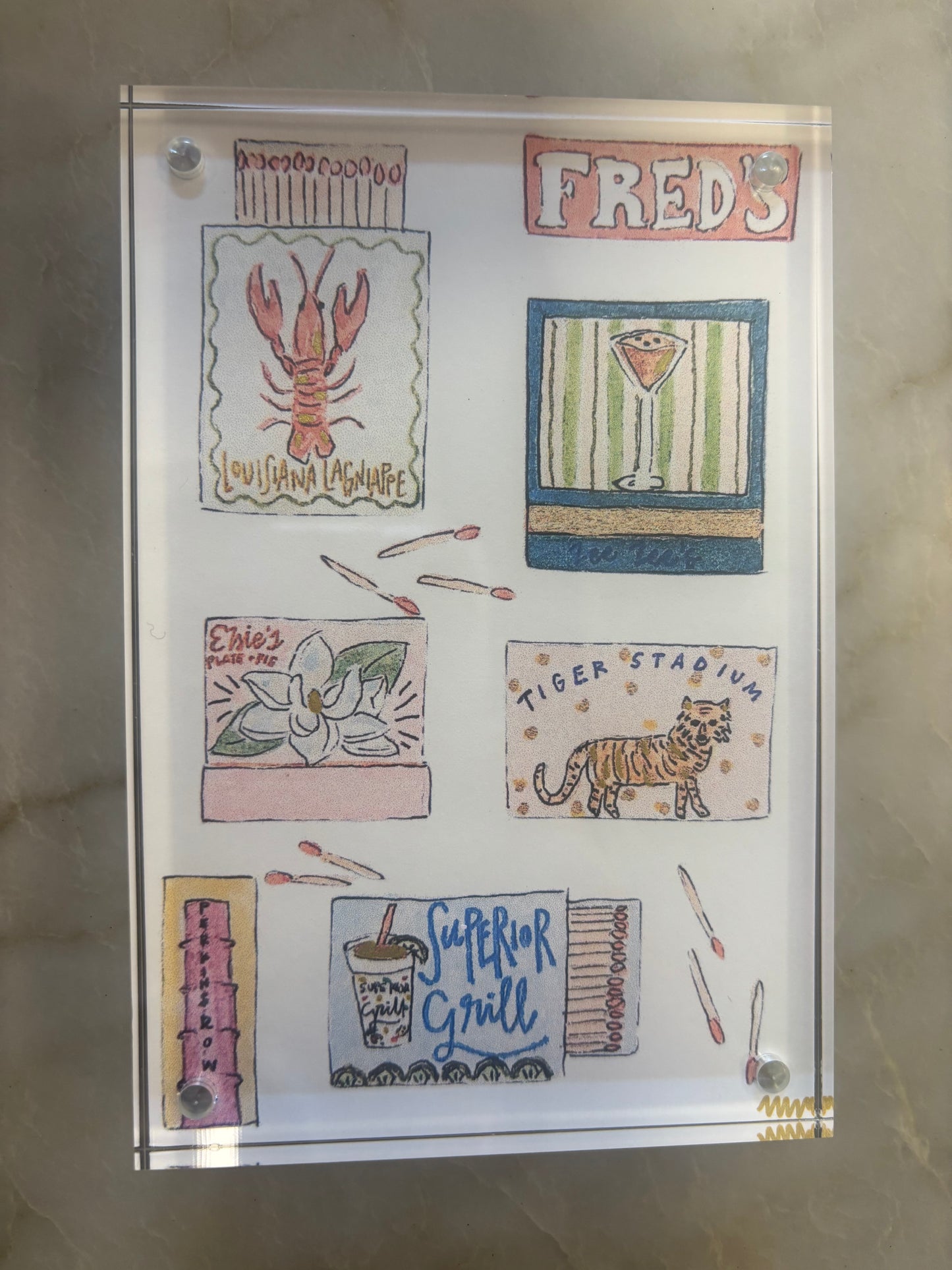 MBM Matchboxes Regular Acrylic Blocks