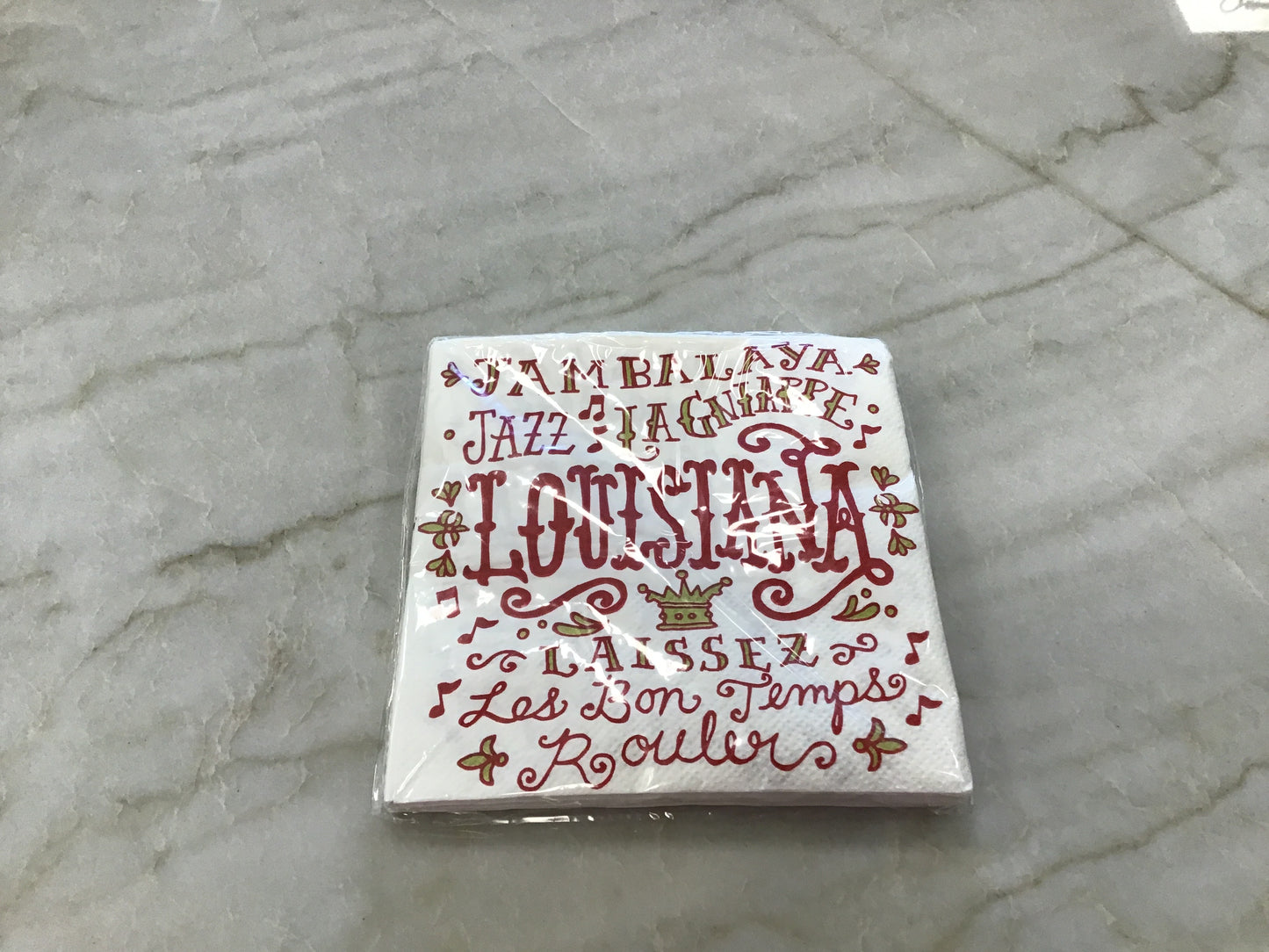 Louisiana Words Cocktail Napkins