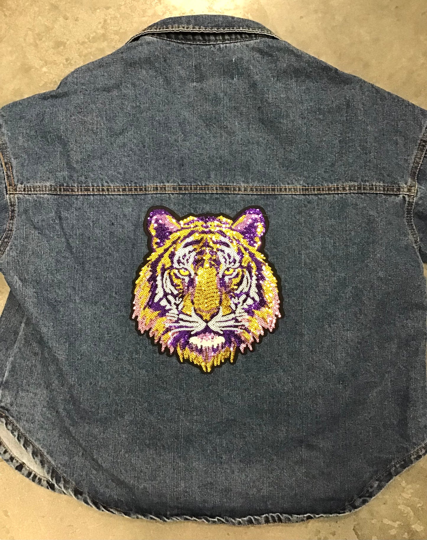 LPA Tiger Jacket-Purple and Gold