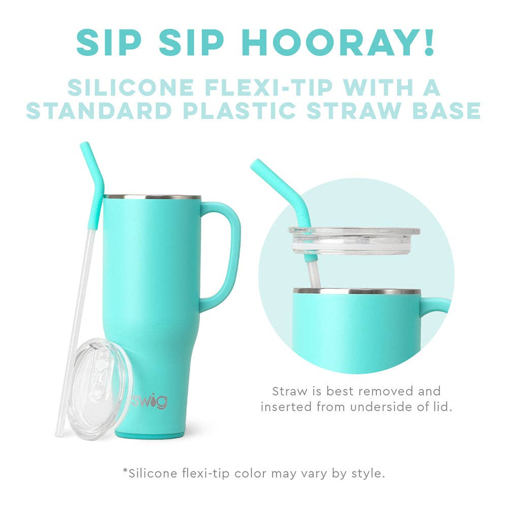 Shimmer White Mega Mug (30oz)