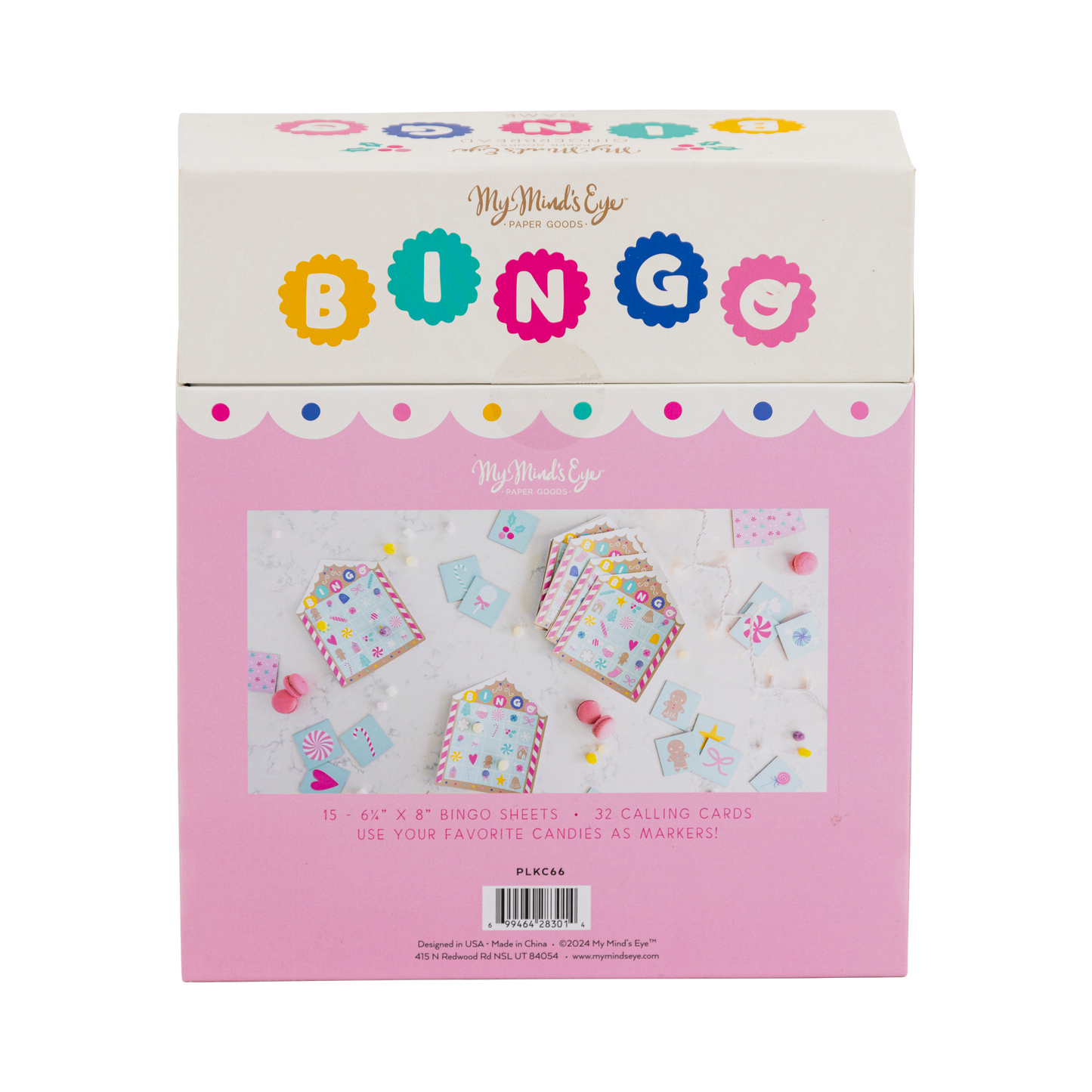 PLKC66 - Gingerbread Bingo Game