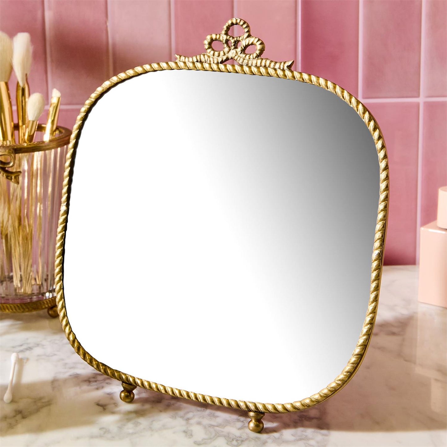 Antique Gold Vanity Mirror