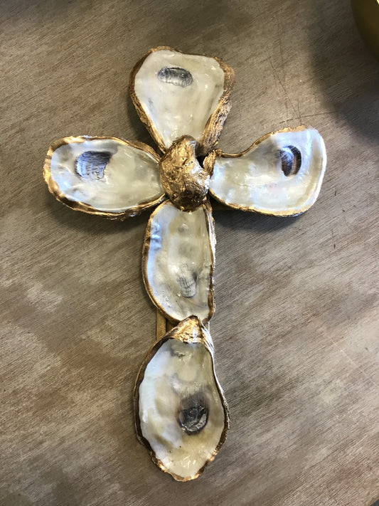 ED Oyster Shell Cross