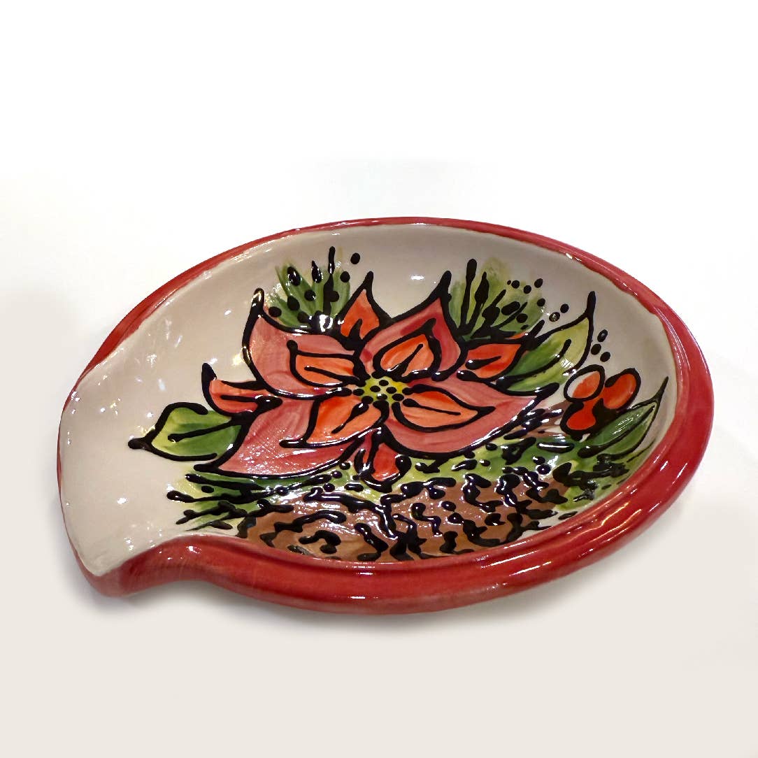 Christmas Wreath Spoon Rest