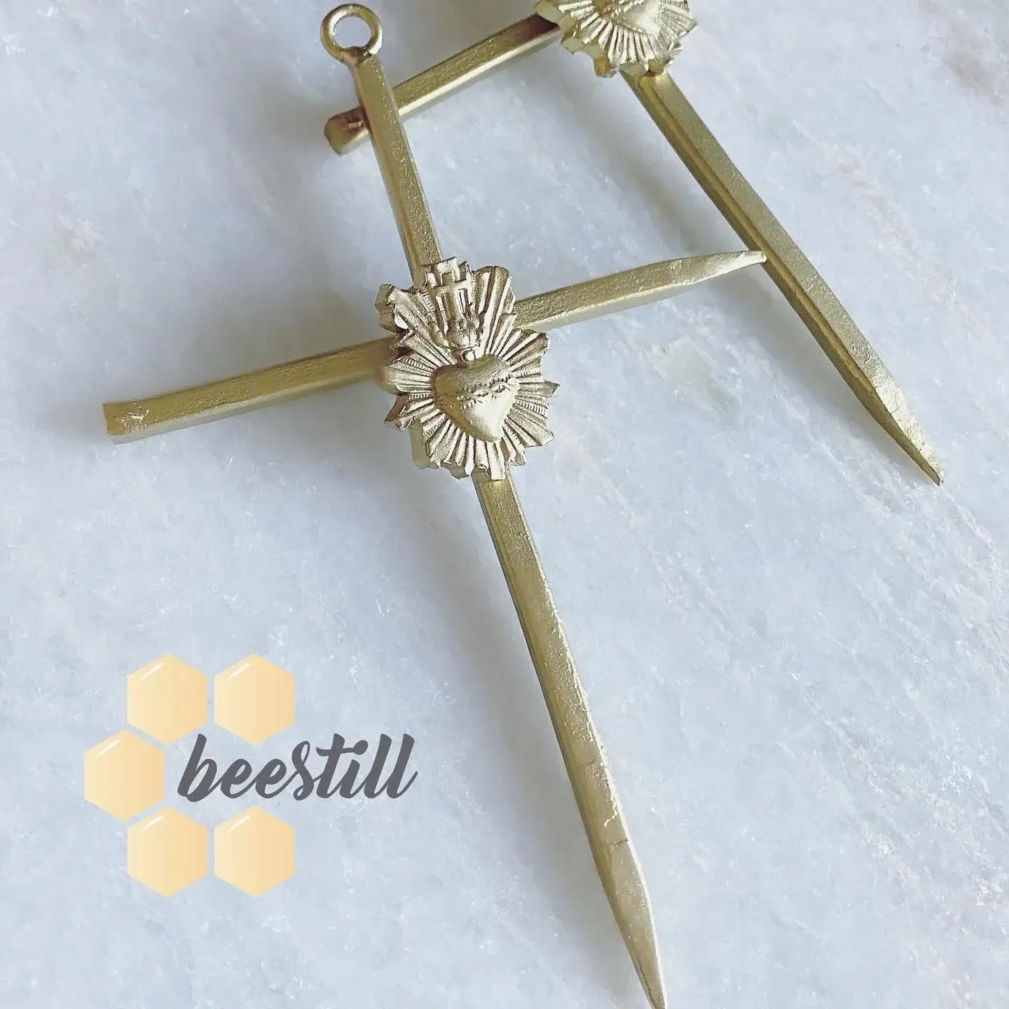 Sacred Heart Nail Cross
