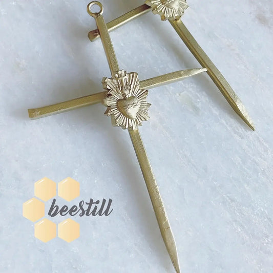 Sacred Heart Nail Cross