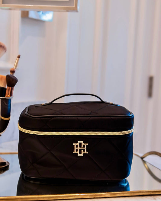 Hampton Train Case Black Nylon