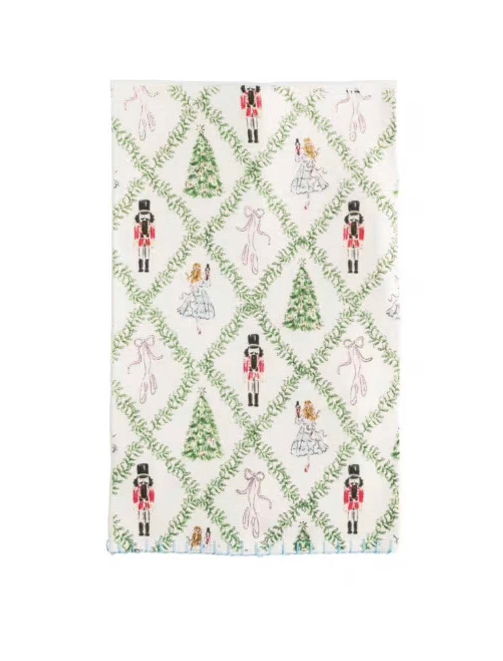 Lattice Nutcracker Towel