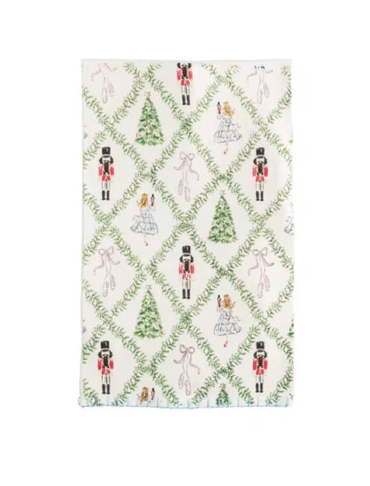 Lattice Nutcracker Towel