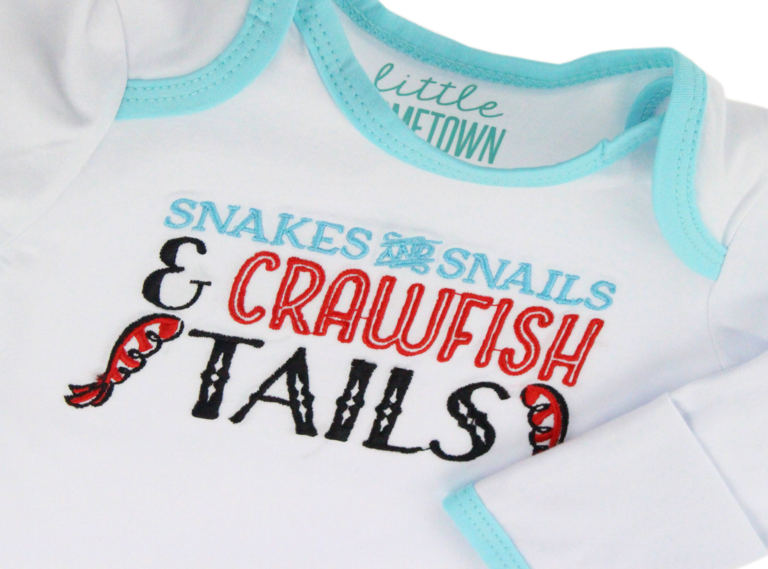 Crawfish Tails 0-3m Gown