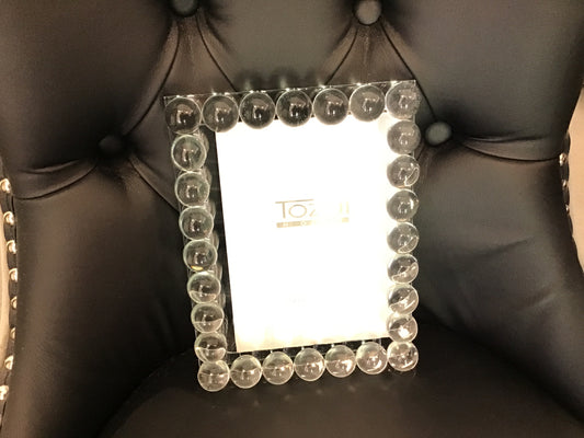 Bubbles Glass Crystal Frame (large)