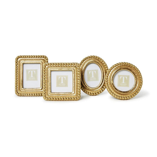 Beaded Texture Gold Frame (2.5x3.5, 3x3)