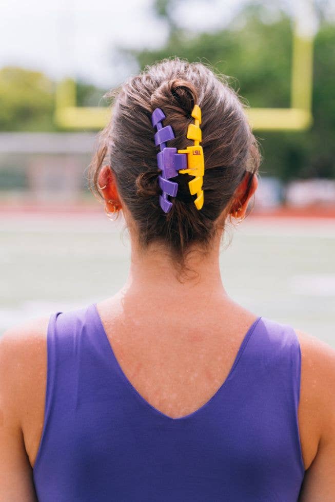 LSU Large Hair Clip