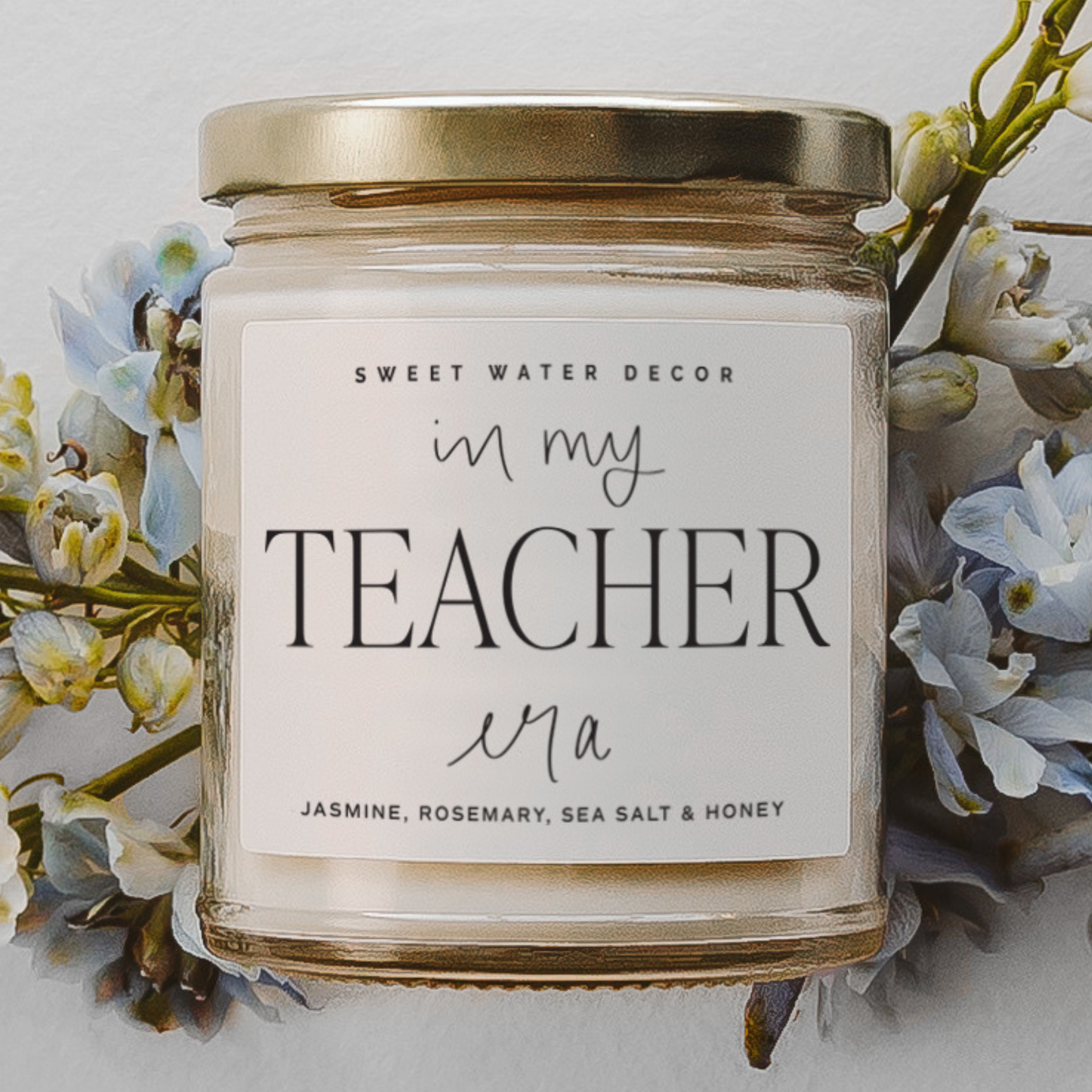 In My Teacher Era Soy Candle - Home Decor & Gifts