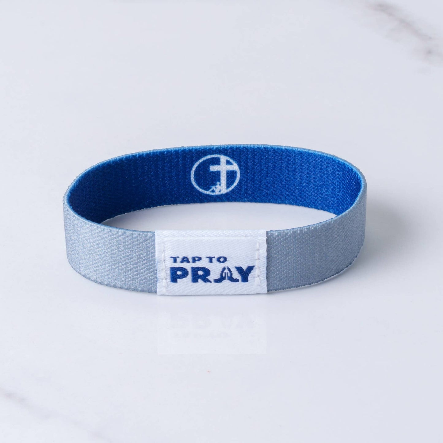 Tap To Pray™ Wristbands - Navy & Grey
