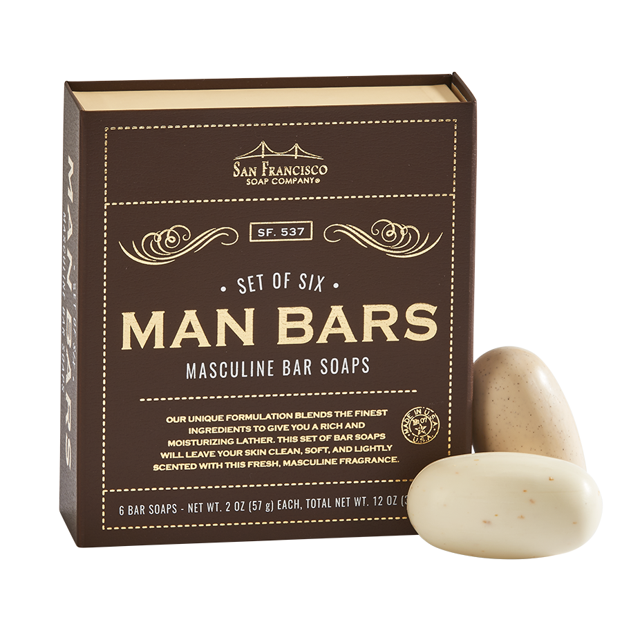 Man Bar 6pc Gift Set