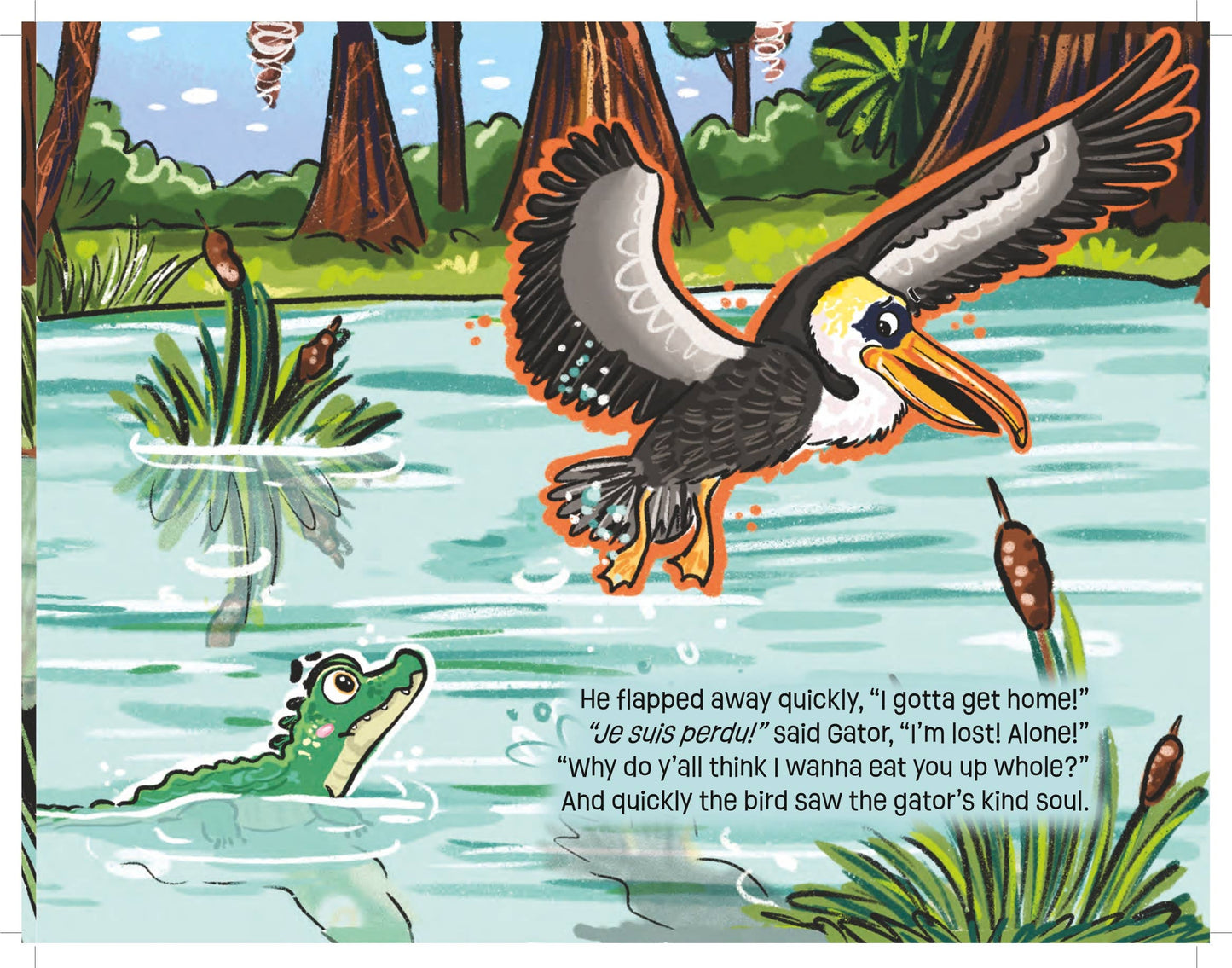 The Little Lost Alligator