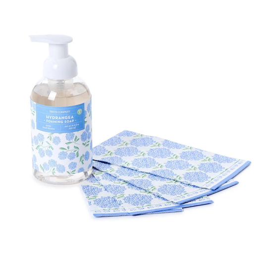 Hydrangea Soap w/ Guest Towel