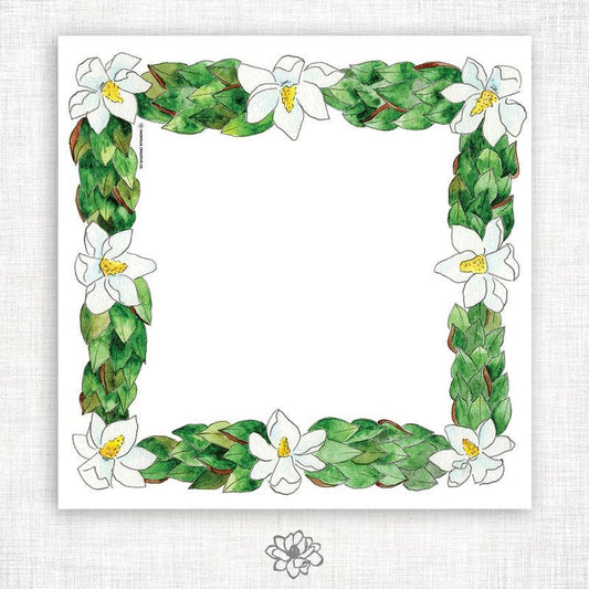 Magnolia Wreath Kitchen Towel
