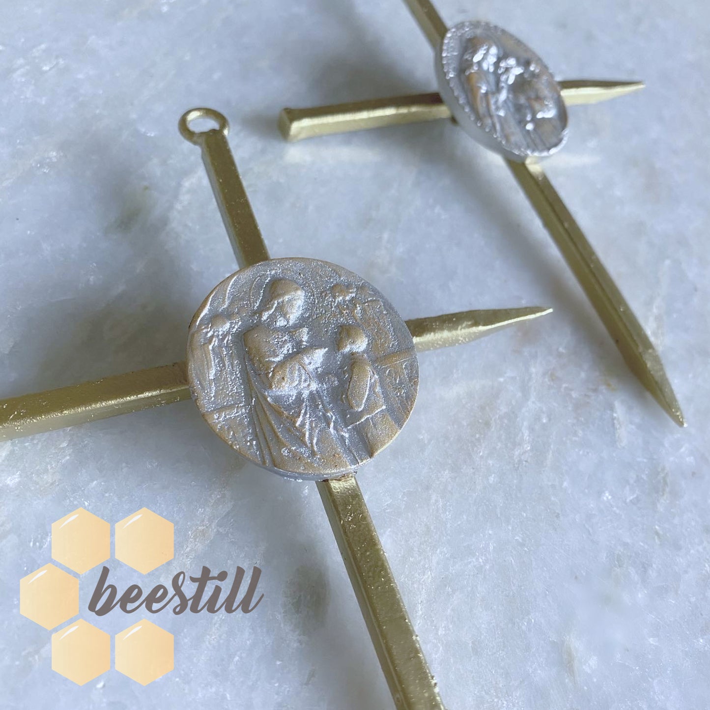 First Communion (boy) Nail Cross  