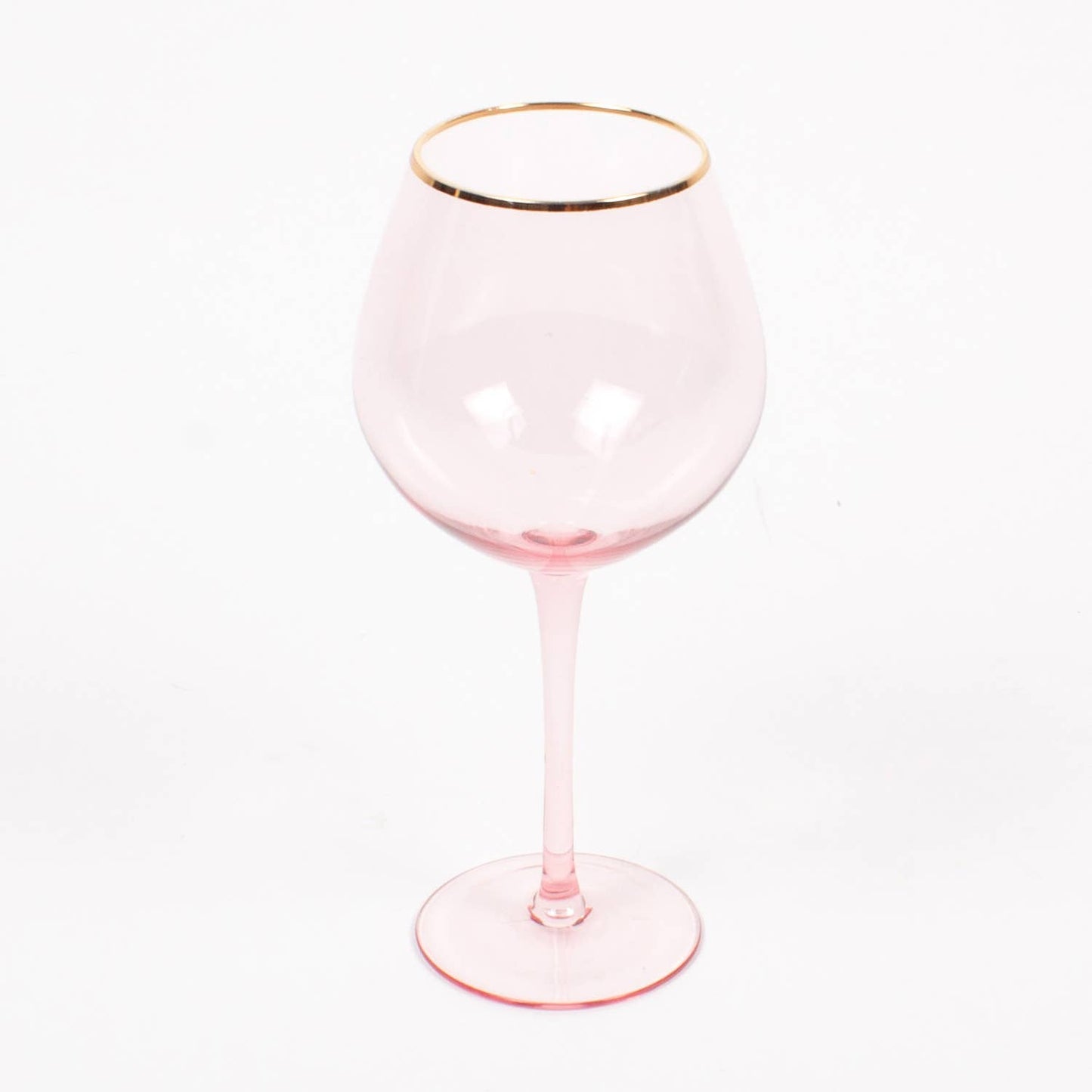 Light Pink Wine Glass