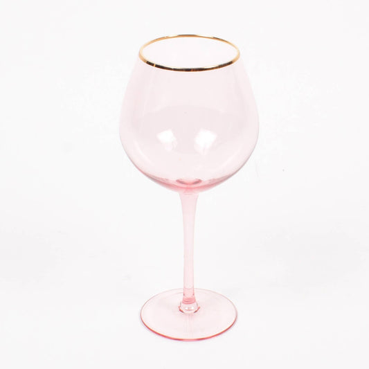 Light Pink Wine Glass