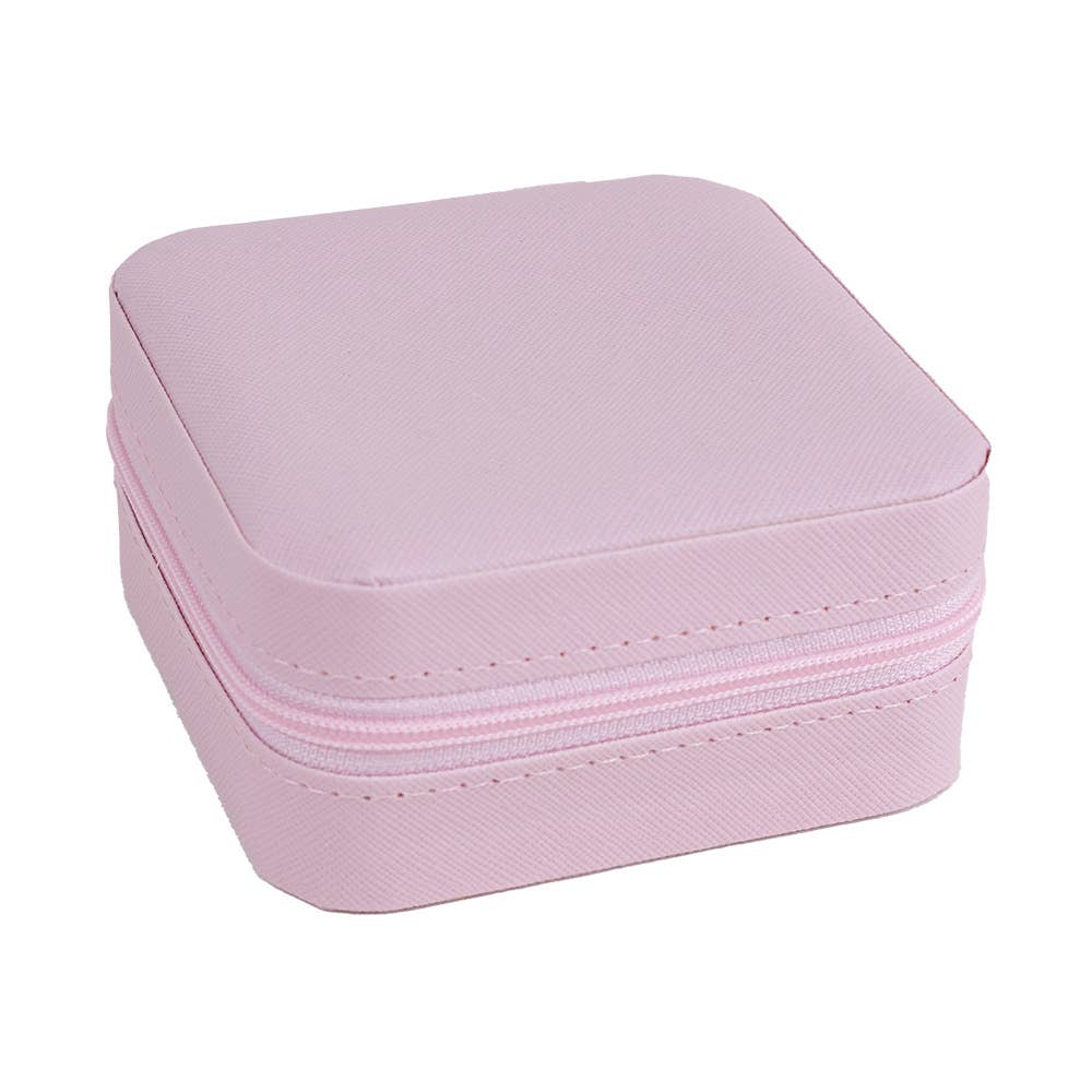 Sadie Jewelry Organizer   Light Pink   3.75x1.75x3.75