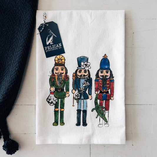 Cajun Nutcracker Trio Kitchen Towel