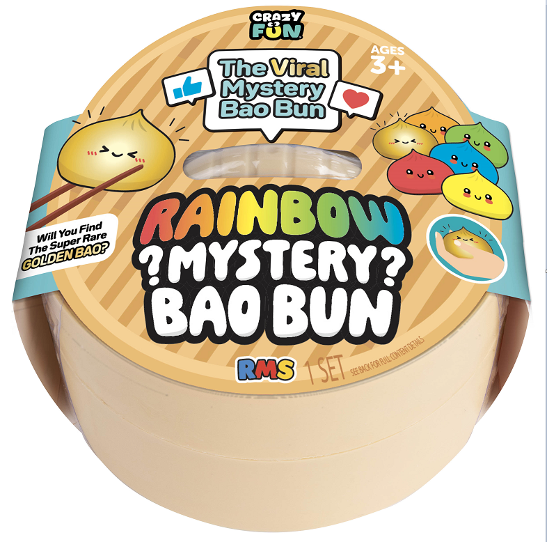 RMS® Crazy Fun™ Mystery Bao Bun – Rare Rainbow Chase