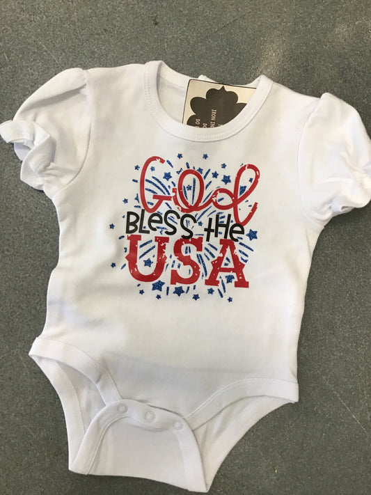 BBS God Bless Onesie