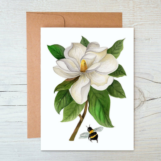 Louisiana Magnolia Note Card