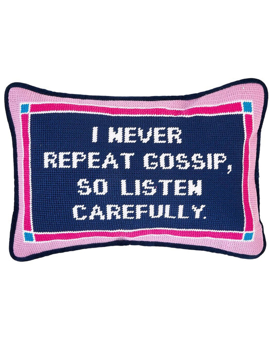 Never Repeat Gossip 8x12 Pillow