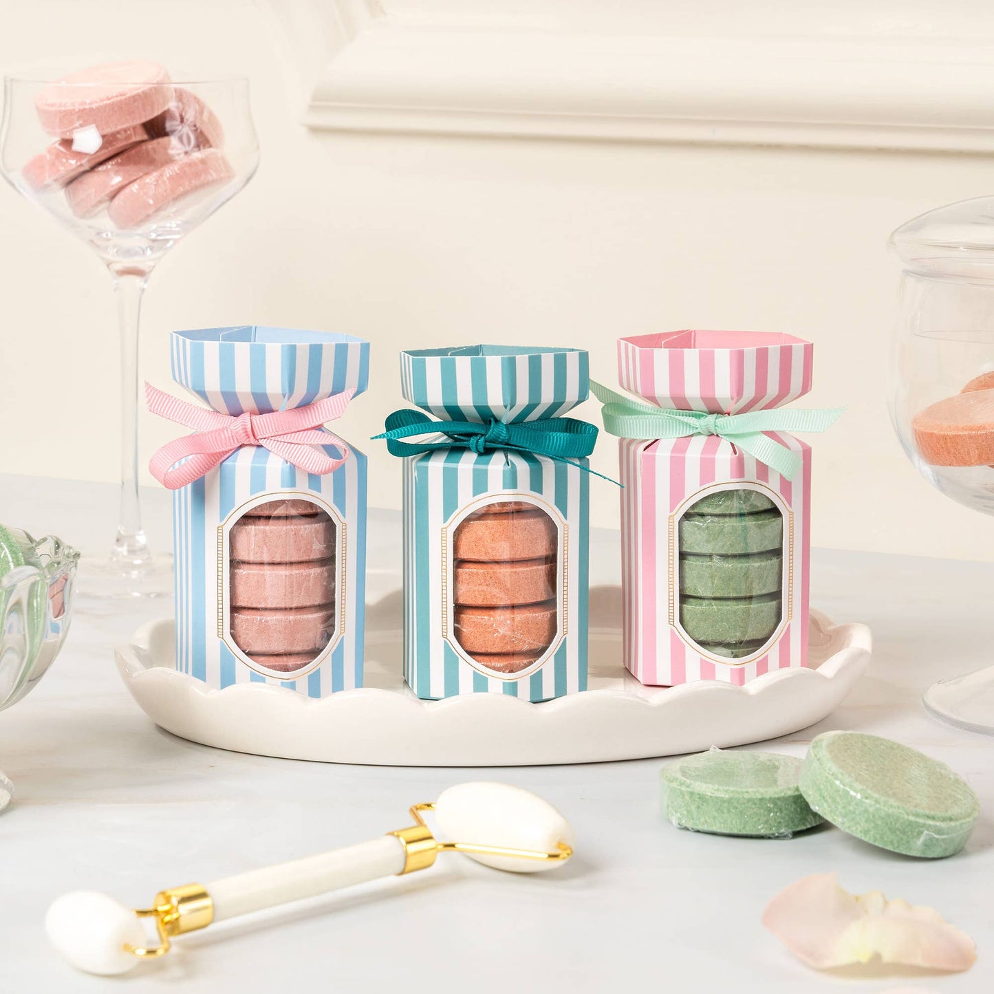 Petit Bonbon Tropical Teal Shower Steamers